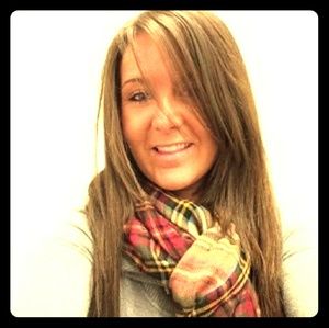 Jcrew multicolor long scarf barely worn